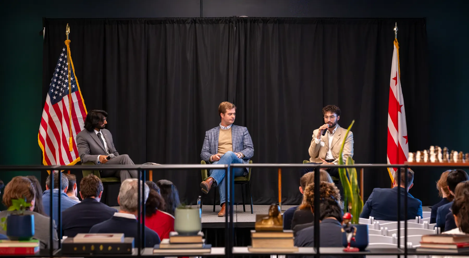Government's Role in Evaluating AI panel at the Vals Public Sector Summit (photo 4 of 4)